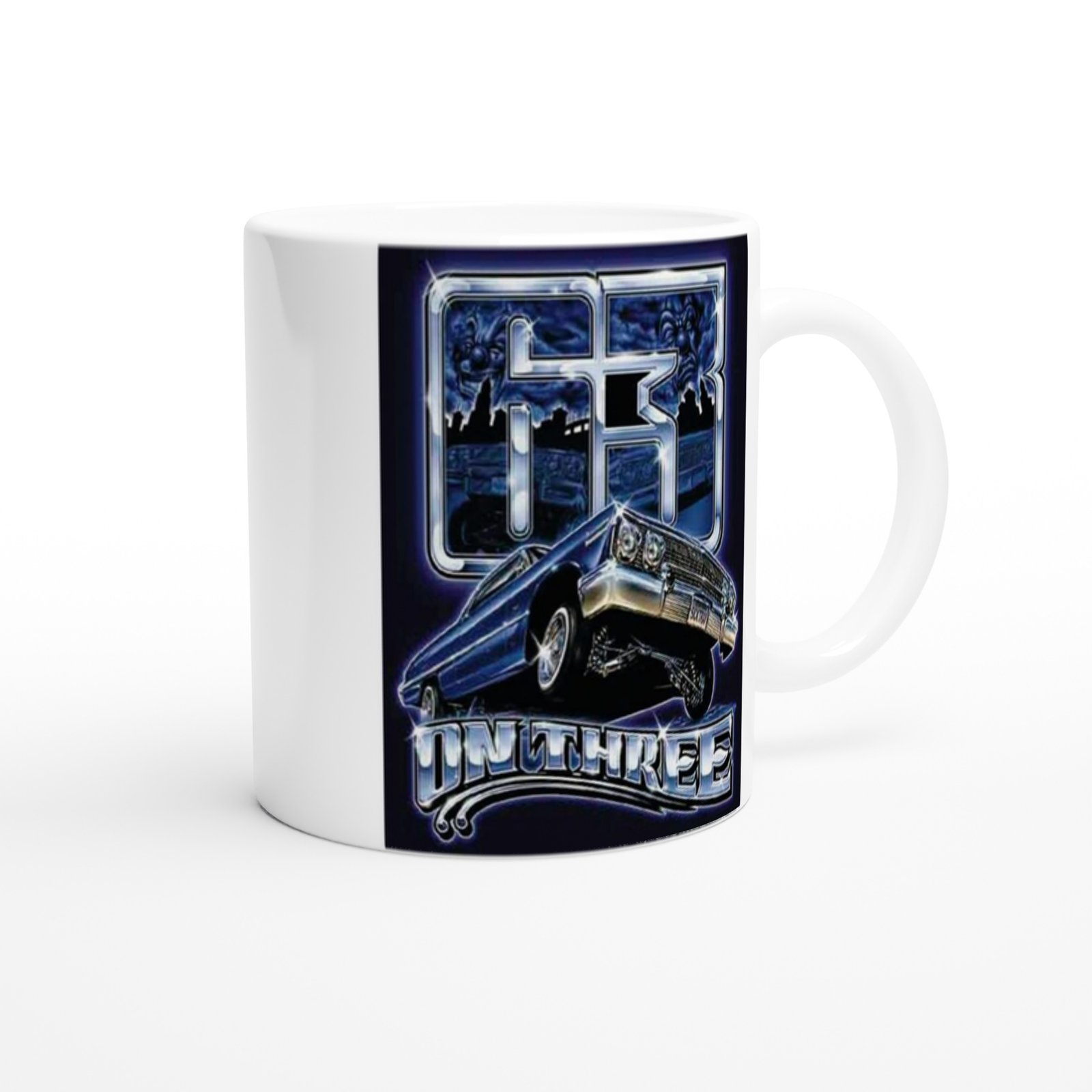 63 Model Krom Efektli Lowrider Kupa Bardak - 2