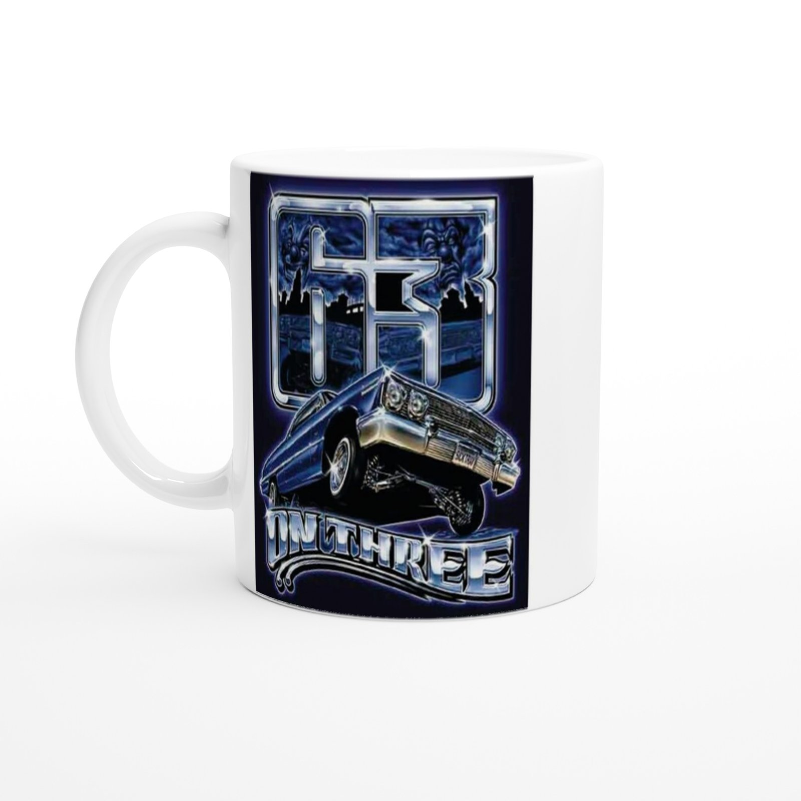 63 Model Krom Efektli Lowrider Kupa Bardak