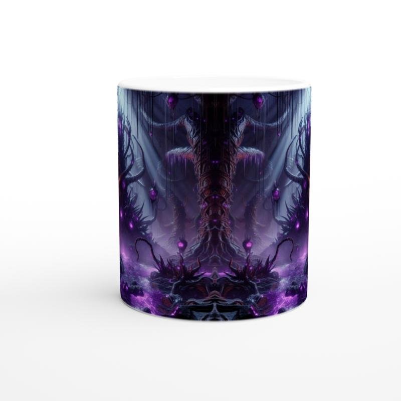 Akrep Burcu Baskılı Kahve Kupası - Elementsel Doğa Krallığı Temalı Vs2 - 2