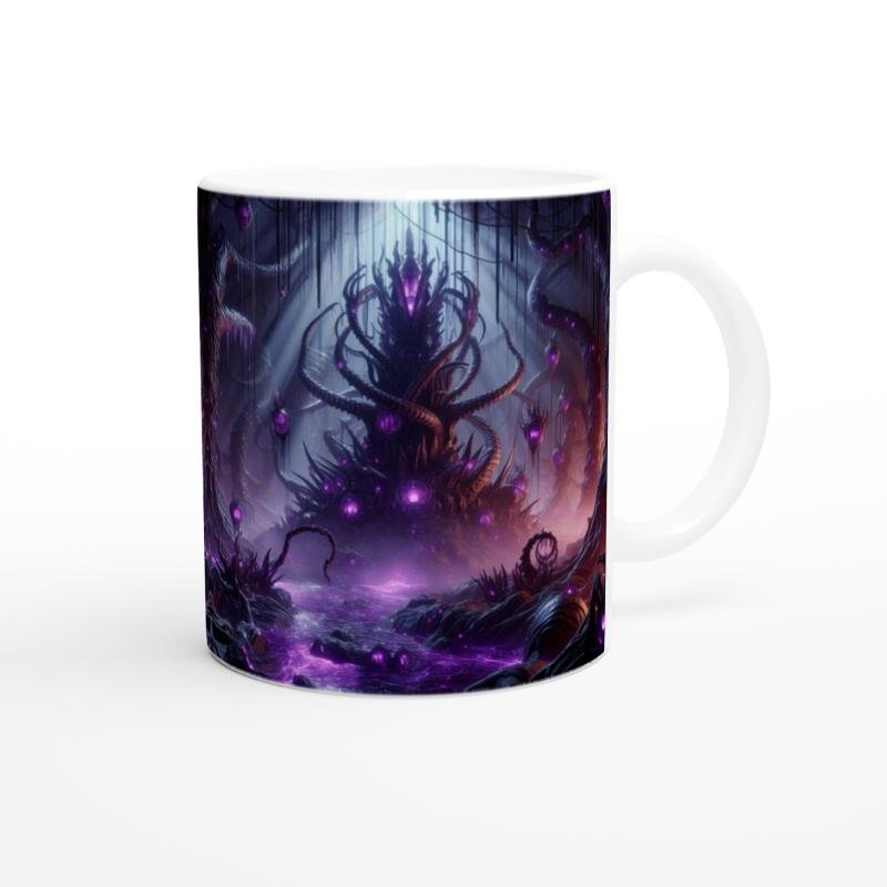 Akrep Burcu Baskılı Kahve Kupası - Elementsel Doğa Krallığı Temalı Vs2 - 3