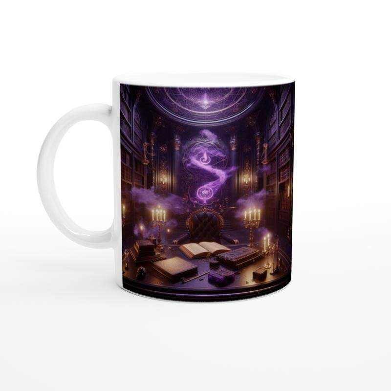 Akrep Burcu Baskılı Kahve Kupası - Zodyak Kütüpanesi Vs2