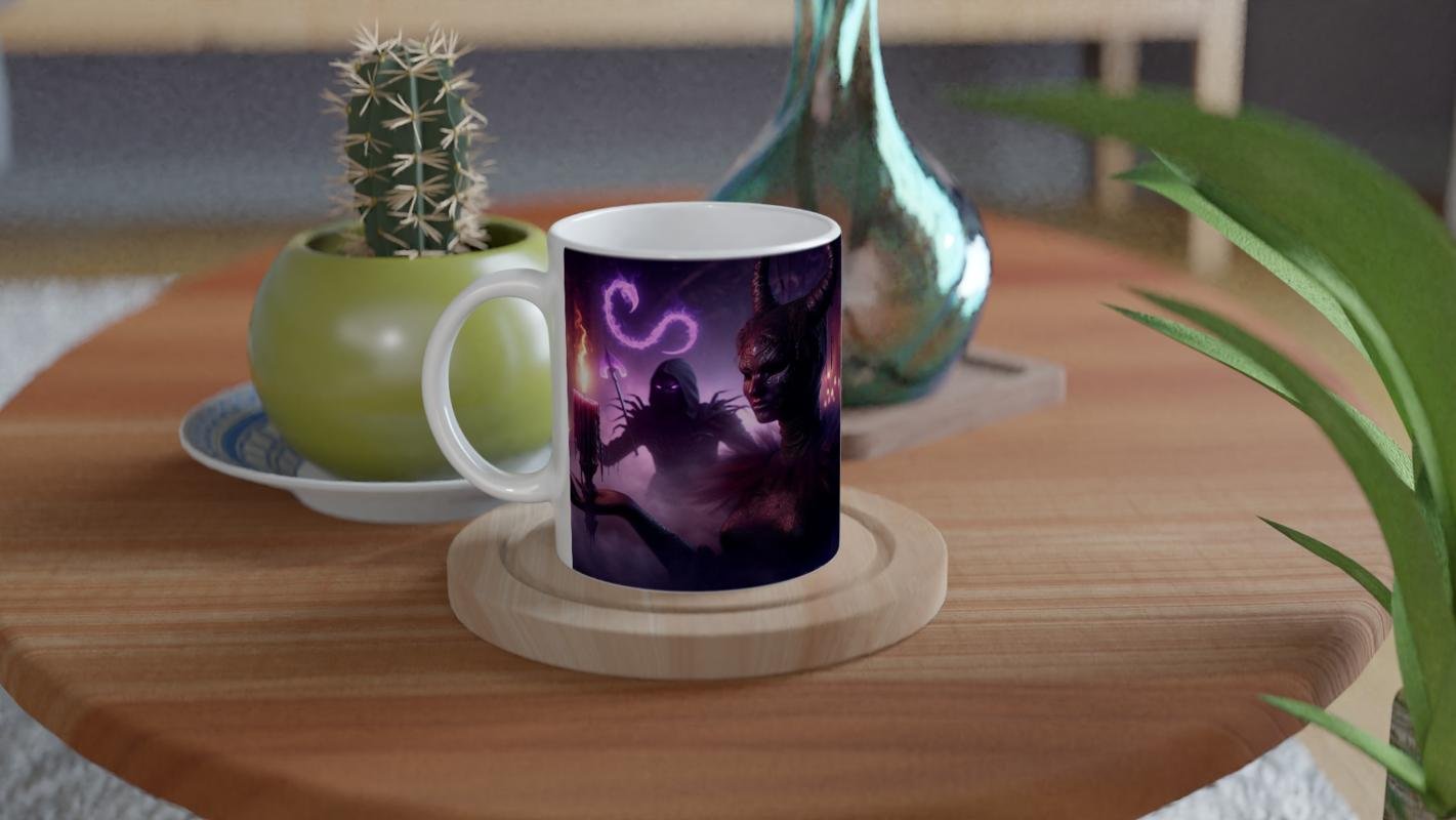 Akrep Burcu Baskılı Kahve Kupası - Zodyak Maskeli Balo Vs1 - 4