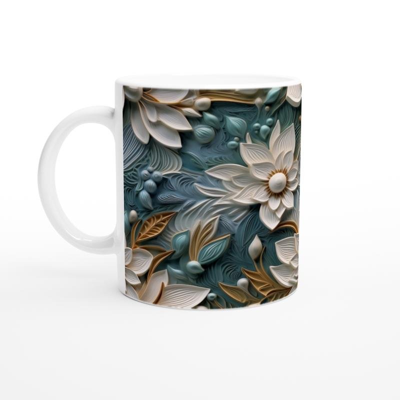 Akşam Rüzgarı Çiçekleri Kupa Bardak