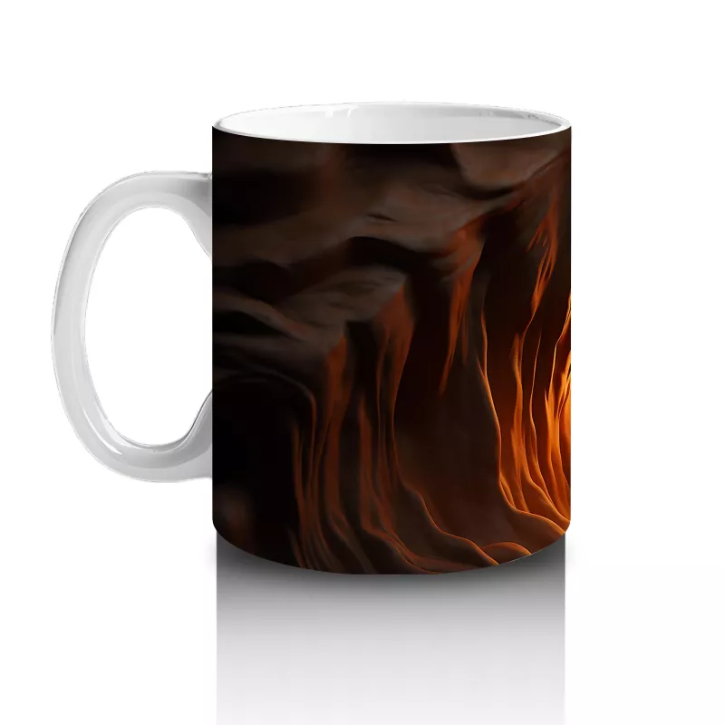 Alevli Tünelde Yalnız Balkabağı – Hediyelik Kahve Kupası - 2