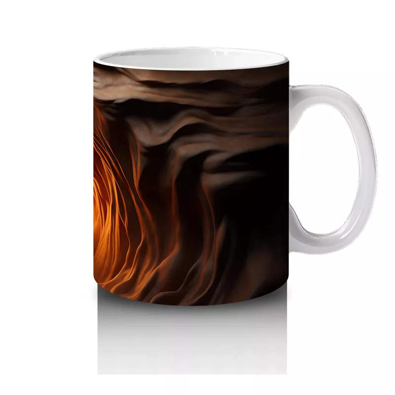 Alevli Tünelde Yalnız Balkabağı – Hediyelik Kahve Kupası - 4