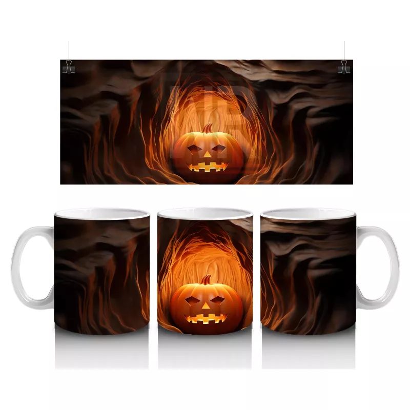 Alevli Tünelde Yalnız Balkabağı – Hediyelik Kahve Kupası