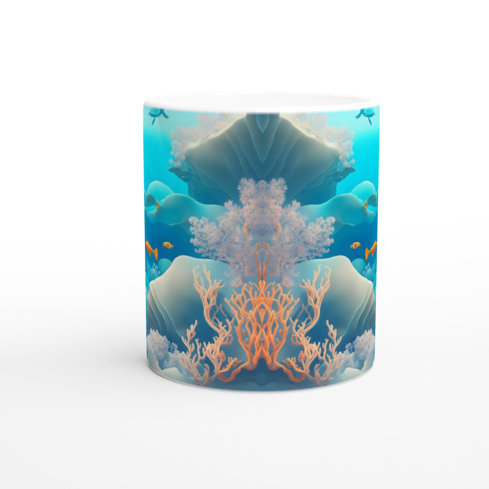 Altın Balıkların Dansı Kupa Bardak