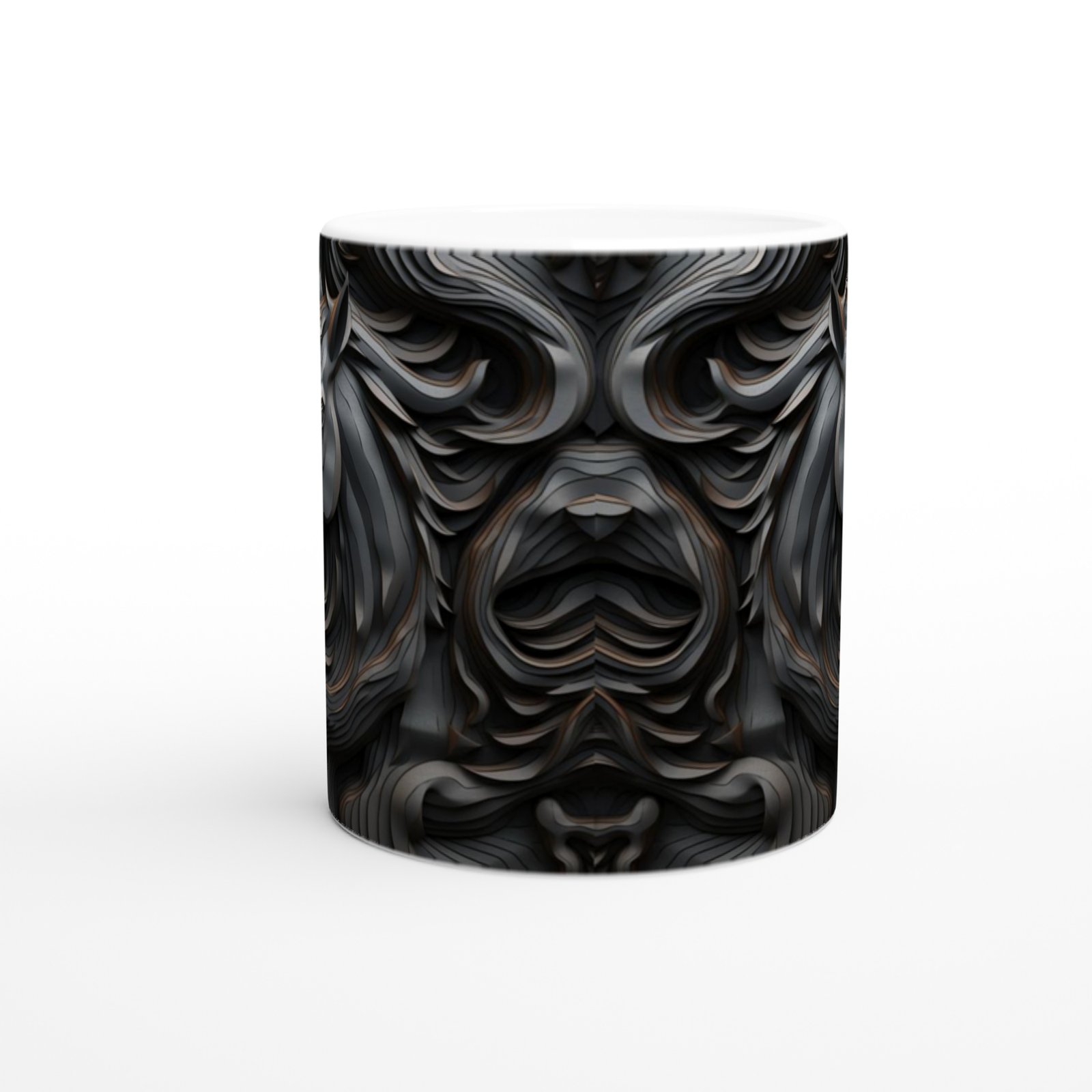 Asil Güç Soyut At Figürlü Kupa Bardak - 2