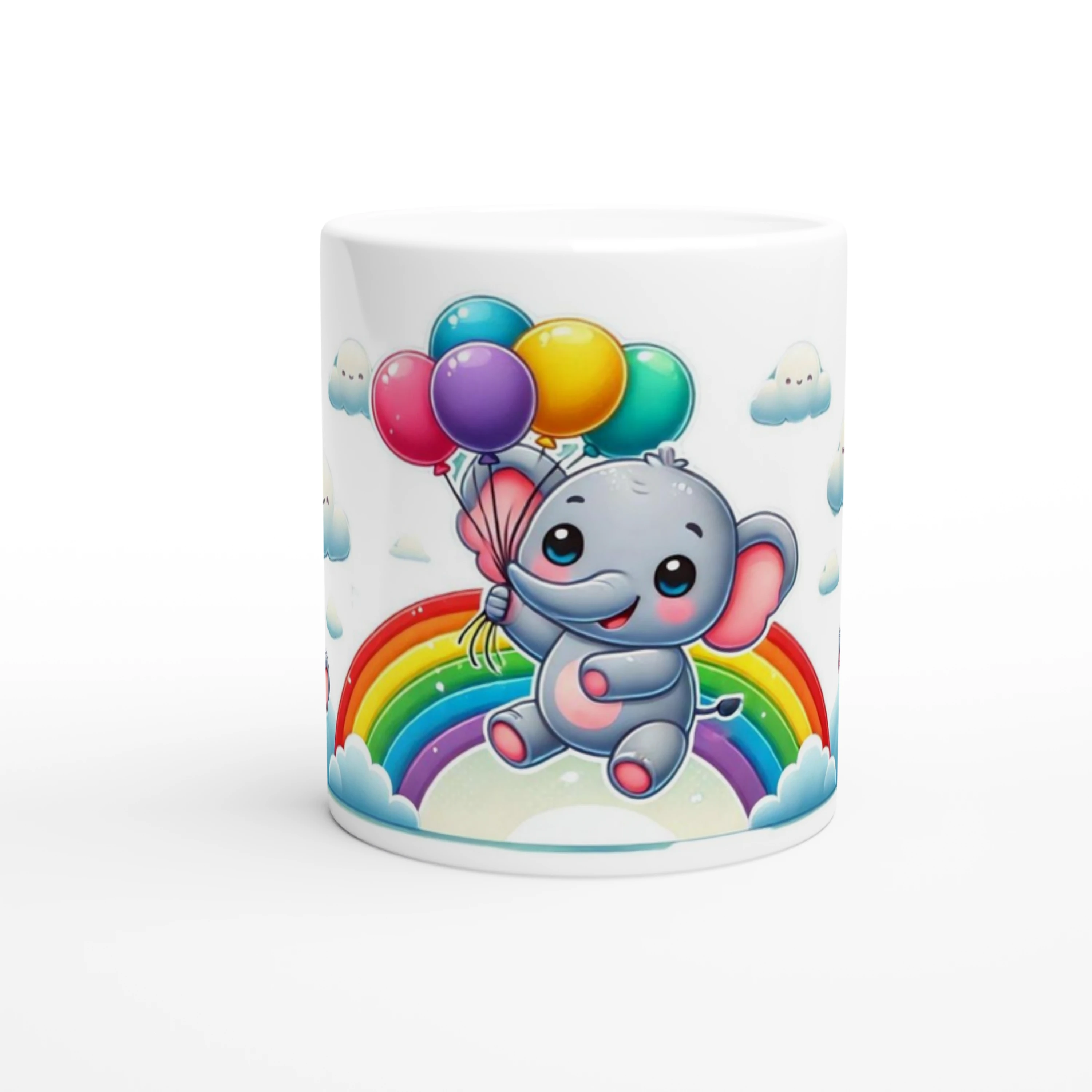 Balonlarla Uçan Sevimli Fil Kupası