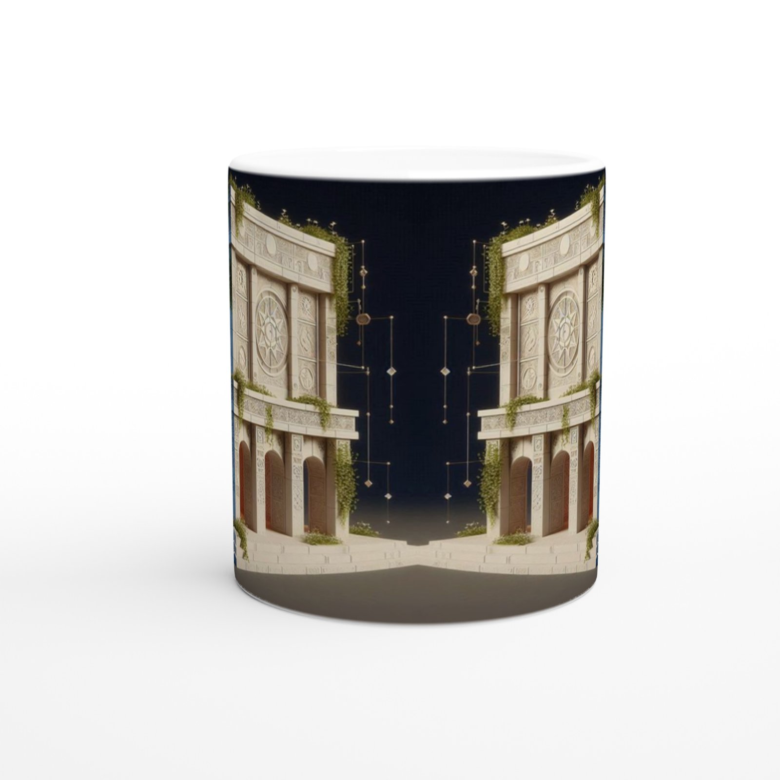 Başak Burcu Baskılı Kahve Kupası - Burçlar Krallığı Şatosu Vs2 - 2