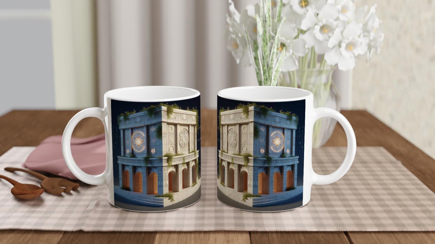 Başak Burcu Baskılı Kahve Kupası - Burçlar Krallığı Şatosu Vs2 - 5