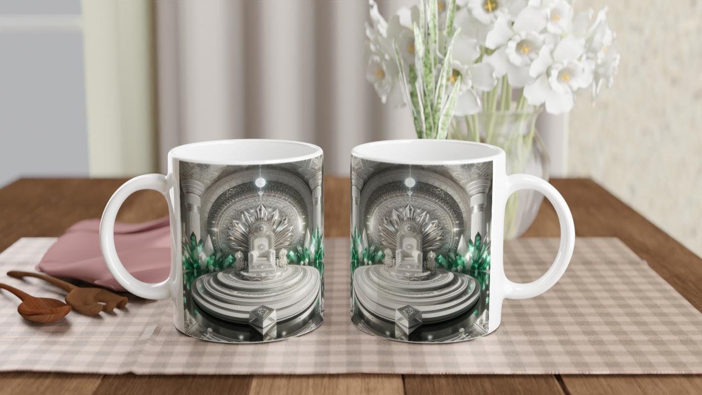 Başak Burcu Baskılı Kahve Kupası - Büyülü Kristal Mağarası Temalı Vs2 - 5