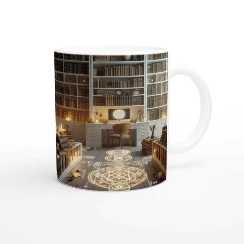 Başak Burcu Baskılı Kahve Kupası - Zodyak Kütüpanesi Vs2 - 3