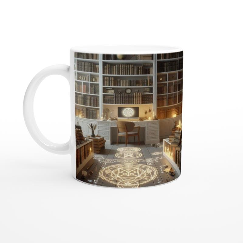 Başak Burcu Baskılı Kahve Kupası - Zodyak Kütüpanesi Vs2