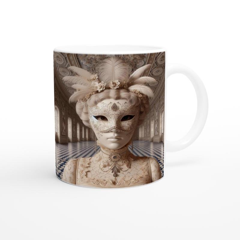 Başak Burcu Baskılı Kahve Kupası - Zodyak Maskeli Balo Vs1 - 3