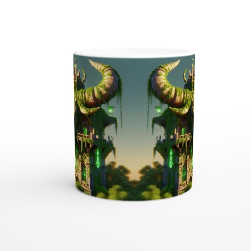 Boğa Burcu Baskılı Kahve Kupası - Burçlar Krallığı Şatosu Vs4 - 2