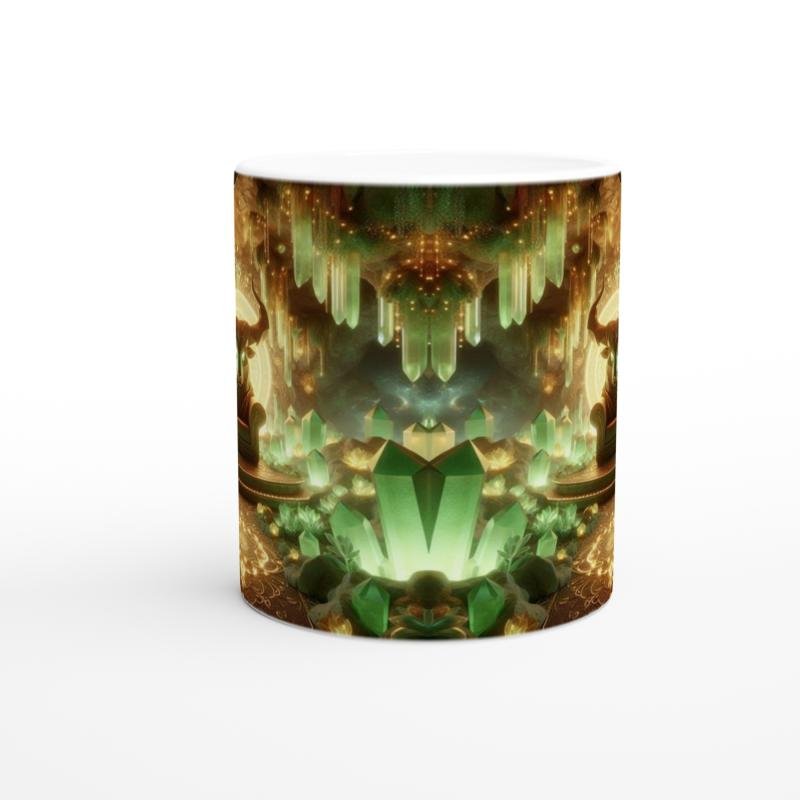 Boğa Burcu Baskılı Kahve Kupası - Büyülü Kristal Mağarası Temalı Vs2 - 2