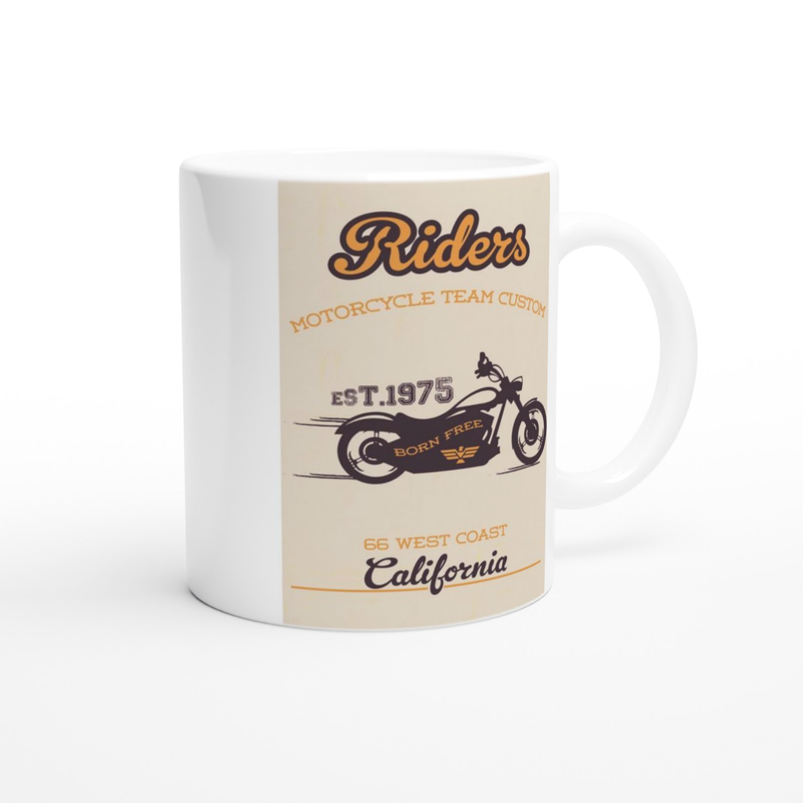 Born Free California Riders Temalı Kupa Bardak - 2