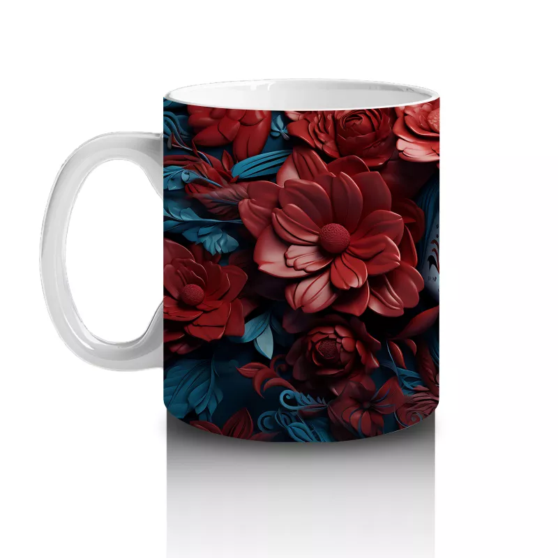 Buz Renklerinde Ölüm Maskesi – Hediyelik Kahve Kupası - 2