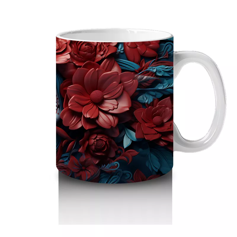 Buz Renklerinde Ölüm Maskesi – Hediyelik Kahve Kupası - 4