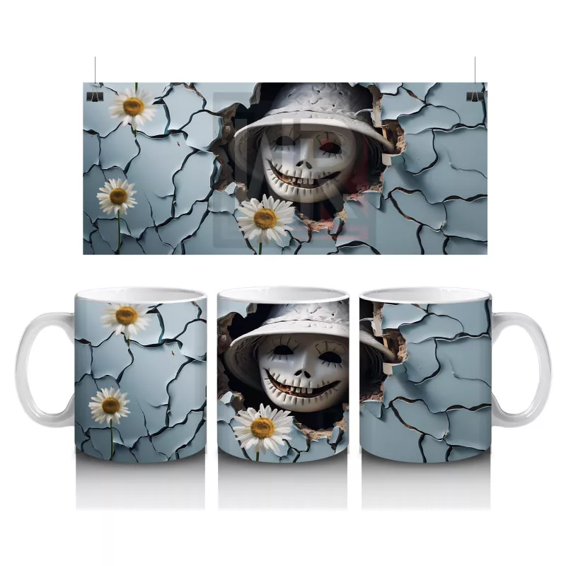 Çatlak Duvar Arasında Meraklı Gözler – Hediyelik Kahve Kupası