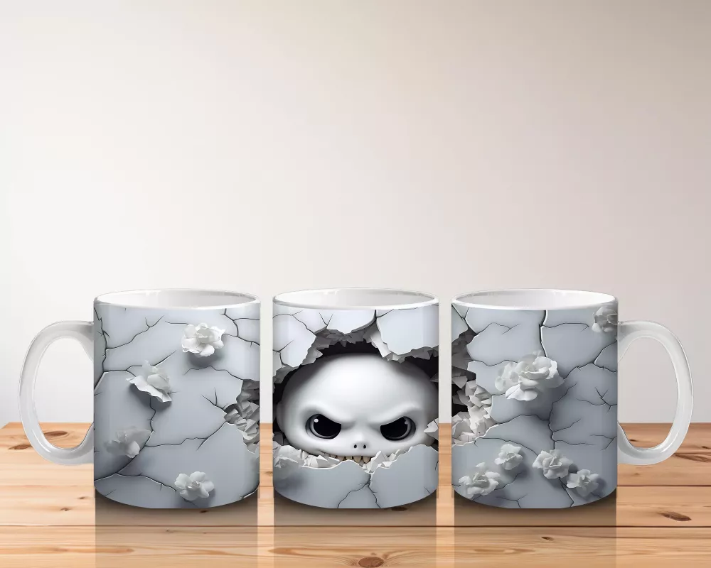 Çatlak Duvar Arasında Tatlı Canavar – Hediyelik Kahve Kupası - 5