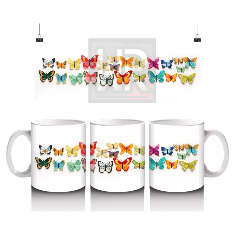 Çatlak Duvar Arasından Bakan Beyaz Kartal - Baskılı kahve kupası