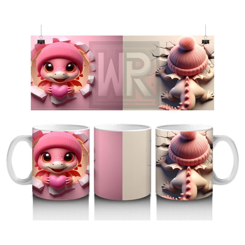 Çocuklara Sütü Sevdiren Bereli Kalp Arkadaşı Kupa Bardak