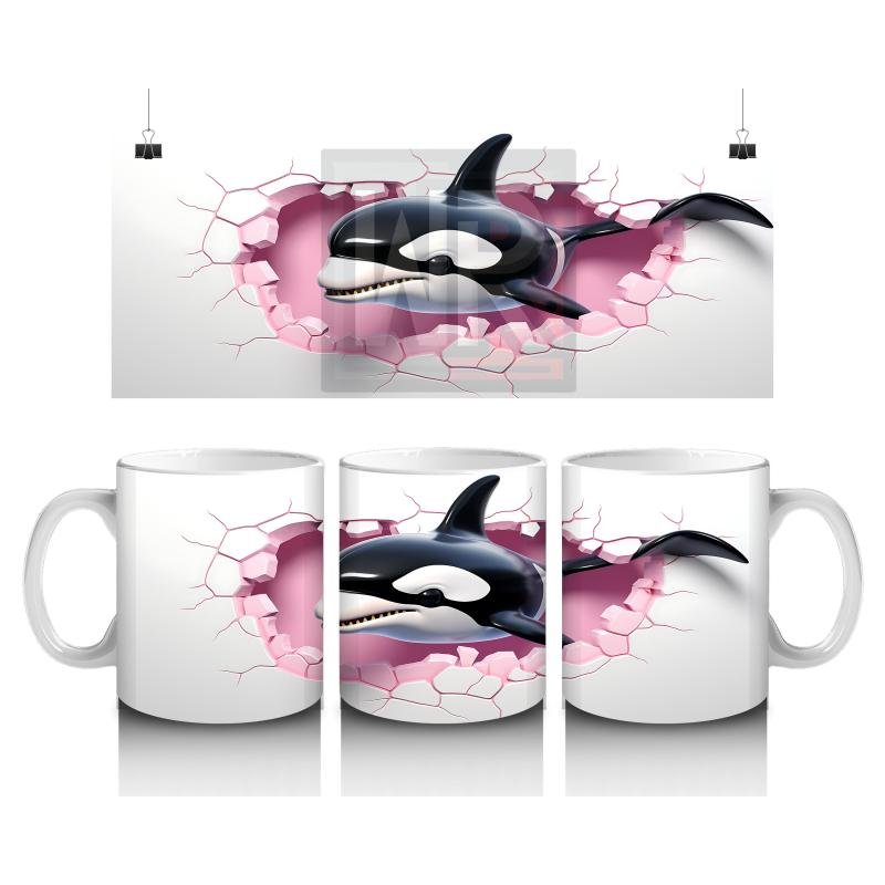 Çocuklara Sütü Sevdiren Maceracı Orca Kupa Bardak