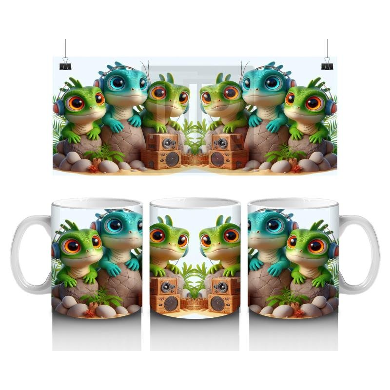 Çocuklara Sütü Sevdiren Müzikli Kuşlar Kupa Bardak