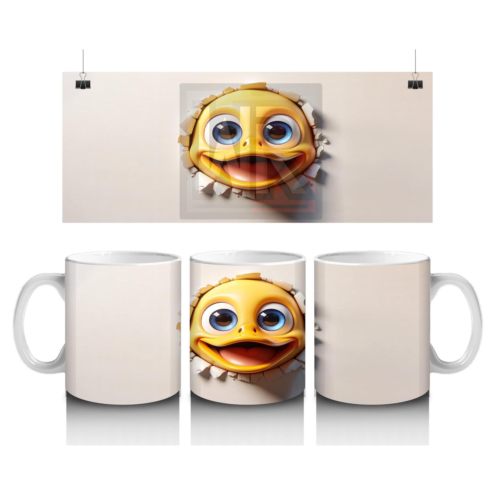 Çocuklara Sütü Sevdiren Neşeli Patlayan Yüz Kupa Bardak