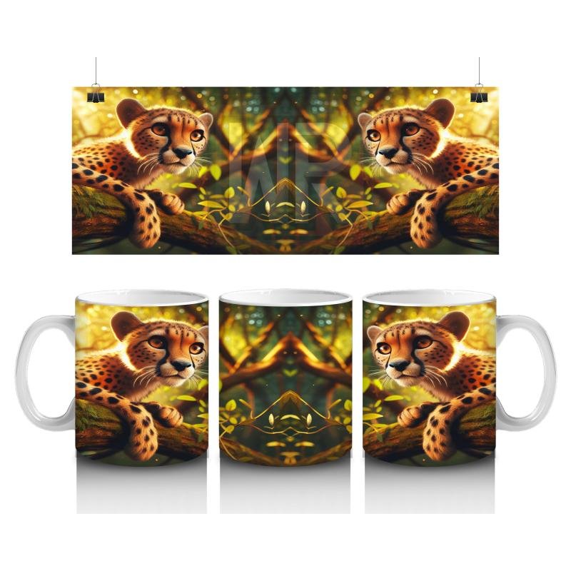 Çocuklara Sütü Sevdiren Ormanın Hızlı Çitaları Kupa Bardak