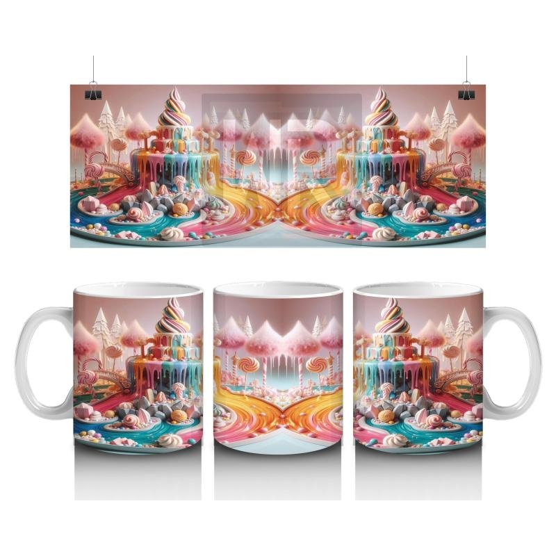 Çocuklara Sütü Sevdiren Rüya Tadındaki Dondurma Şelalesi Kupa Bardak