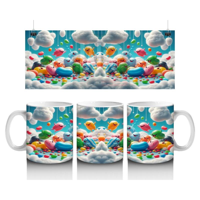 Çocuklara Sütü Sevdiren Şeker Bulut Festivali Kupa Bardak