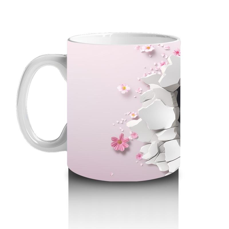 Çocuklara Sütü Sevdiren Sevimli Penguen Desenli Kupa Bardak - 2