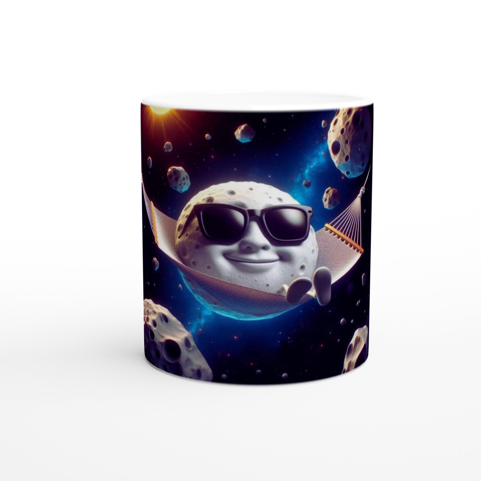 Cool Ay Tatili Temalı Çocuklara Özel Baskılı Kupa Bardak