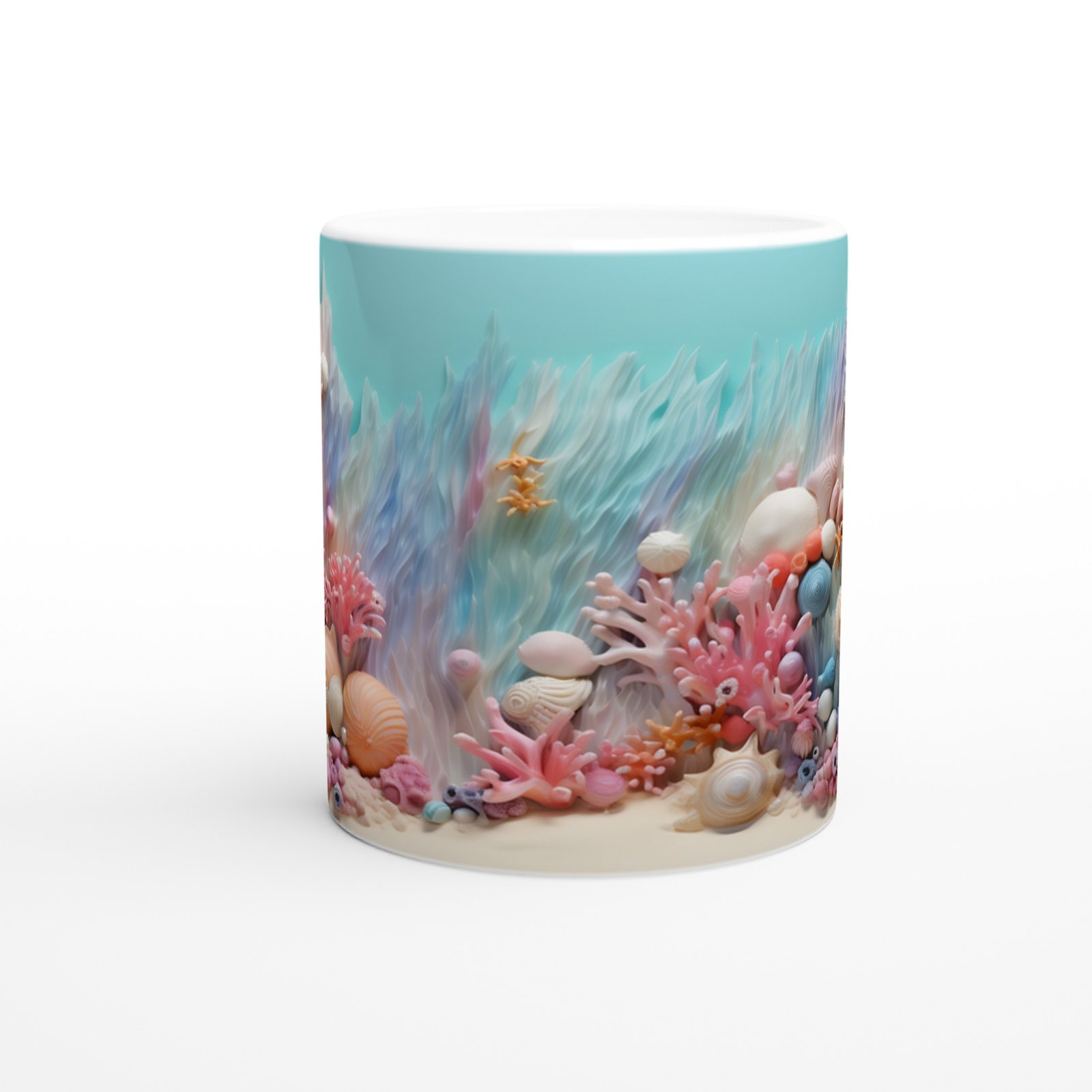 Deniz Kabuğu Bahçesi Kupa Bardak - 2