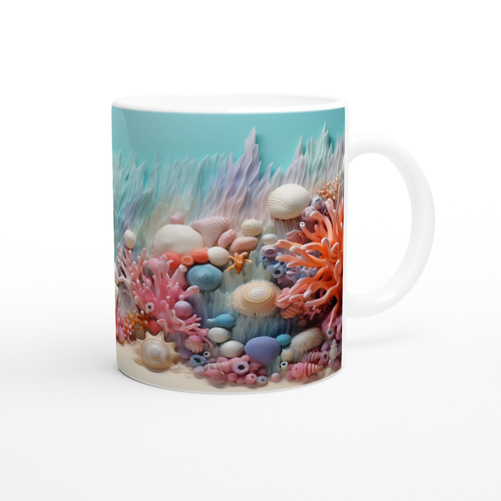 Deniz Kabuğu Bahçesi Kupa Bardak - 3