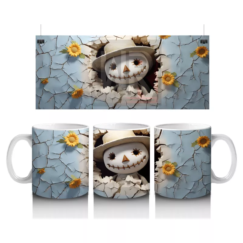 Duvardan Bakan Sevimli Gölge – Hediyelik Kahve Kupası