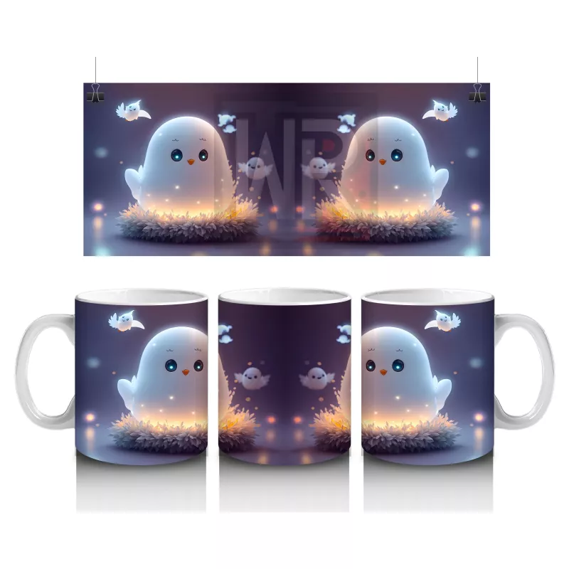 Gece Işıltısında Tatlı Hayalet – Hediyelik Kahve Kupası