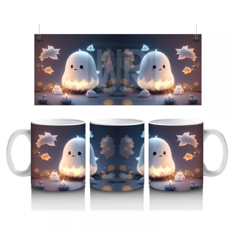 Gece Parıltısında Sevimli Hayaletler – Hediyelik Kahve Kupası