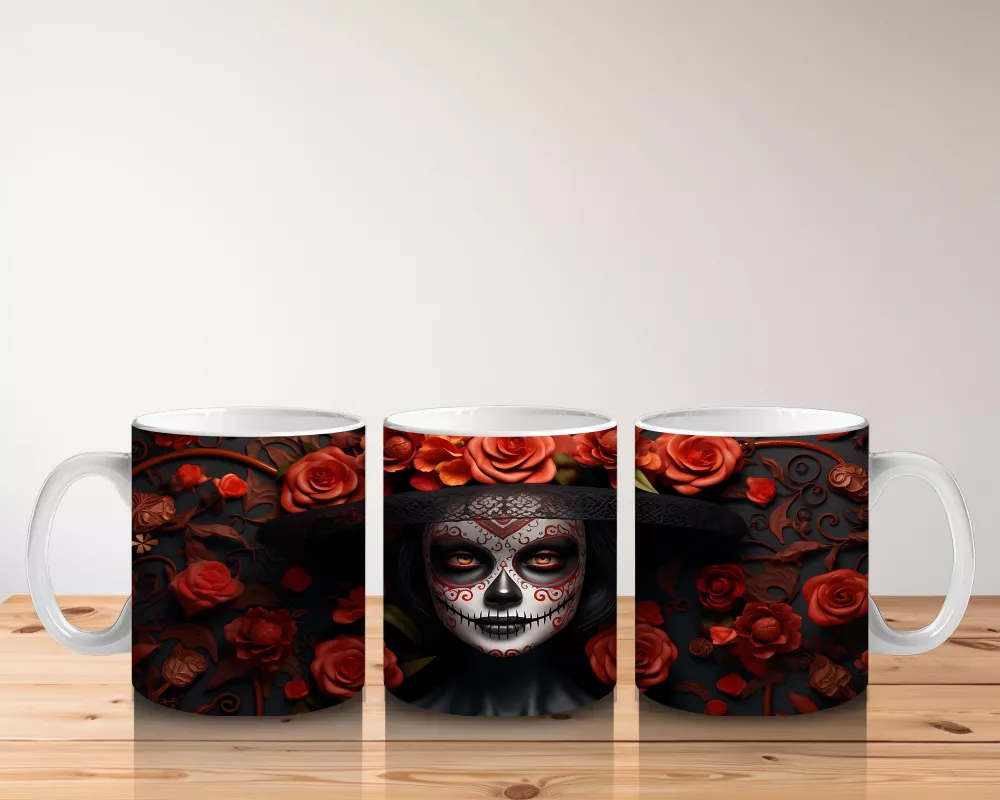 Gül Karanlığında Bembeyaz Maske – Hediyelik Kahve Kupası - 5