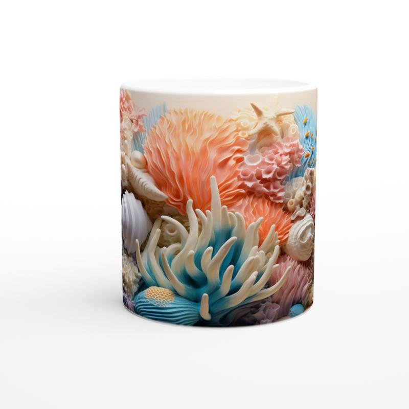 Gündoğumu Renklerinde Sualtı Kupa Bardak