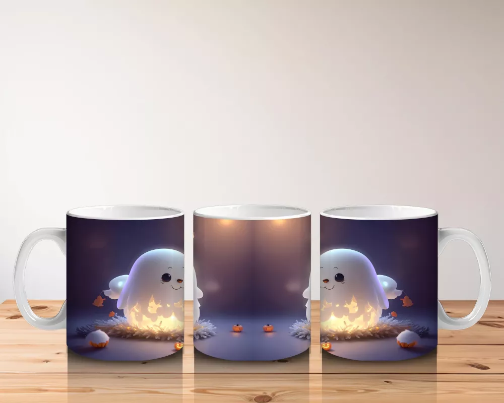 Kabaklar Arasında Neşeli Hayalet – Hediyelik Kahve Kupası - 5