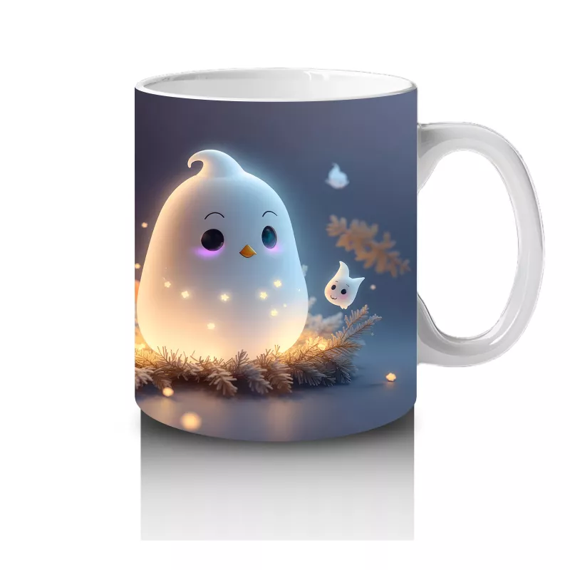 Kabaklarla Dans Eden Minik Hayalet – Hediyelik Kahve Kupası - 4