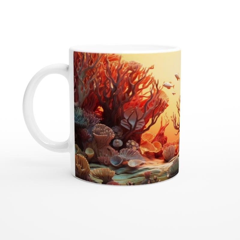 Kızıl Mercan Ormanı Kupa Bardak - 2