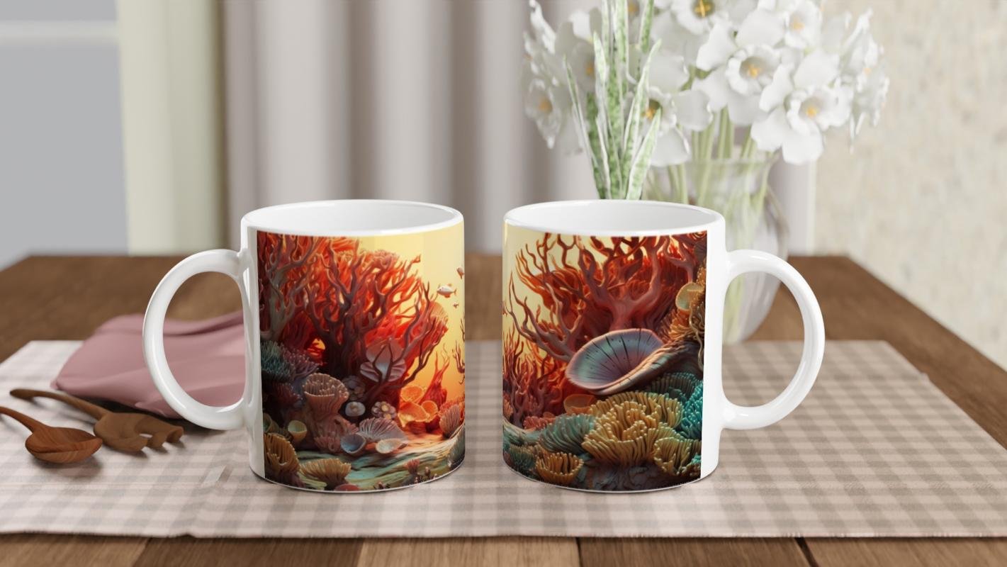 Kızıl Mercan Ormanı Kupa Bardak - 5