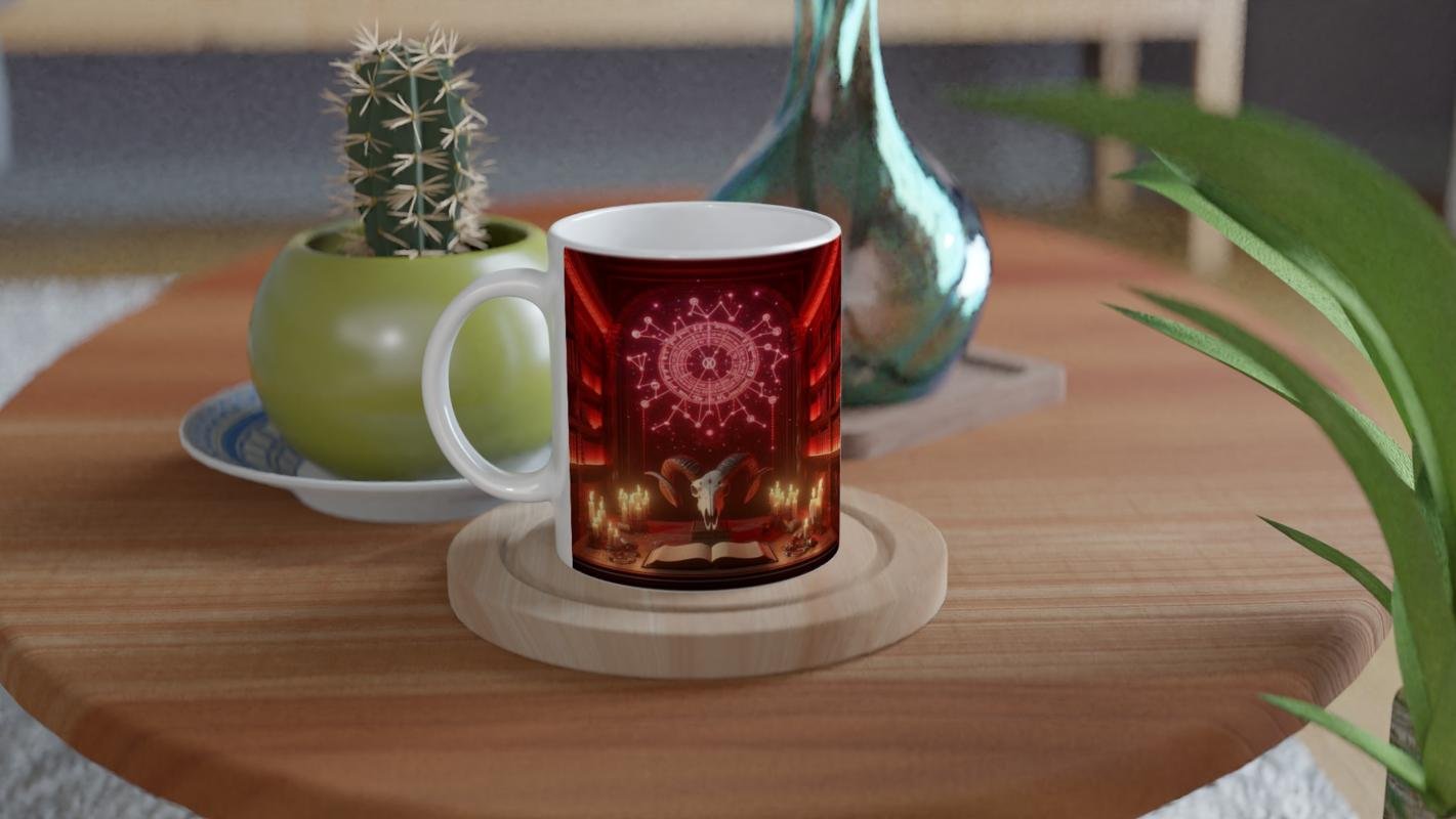 Koç Burcu Baskılı Kahve Kupası - Zodyak Kütüpanesi Vs1 - 4