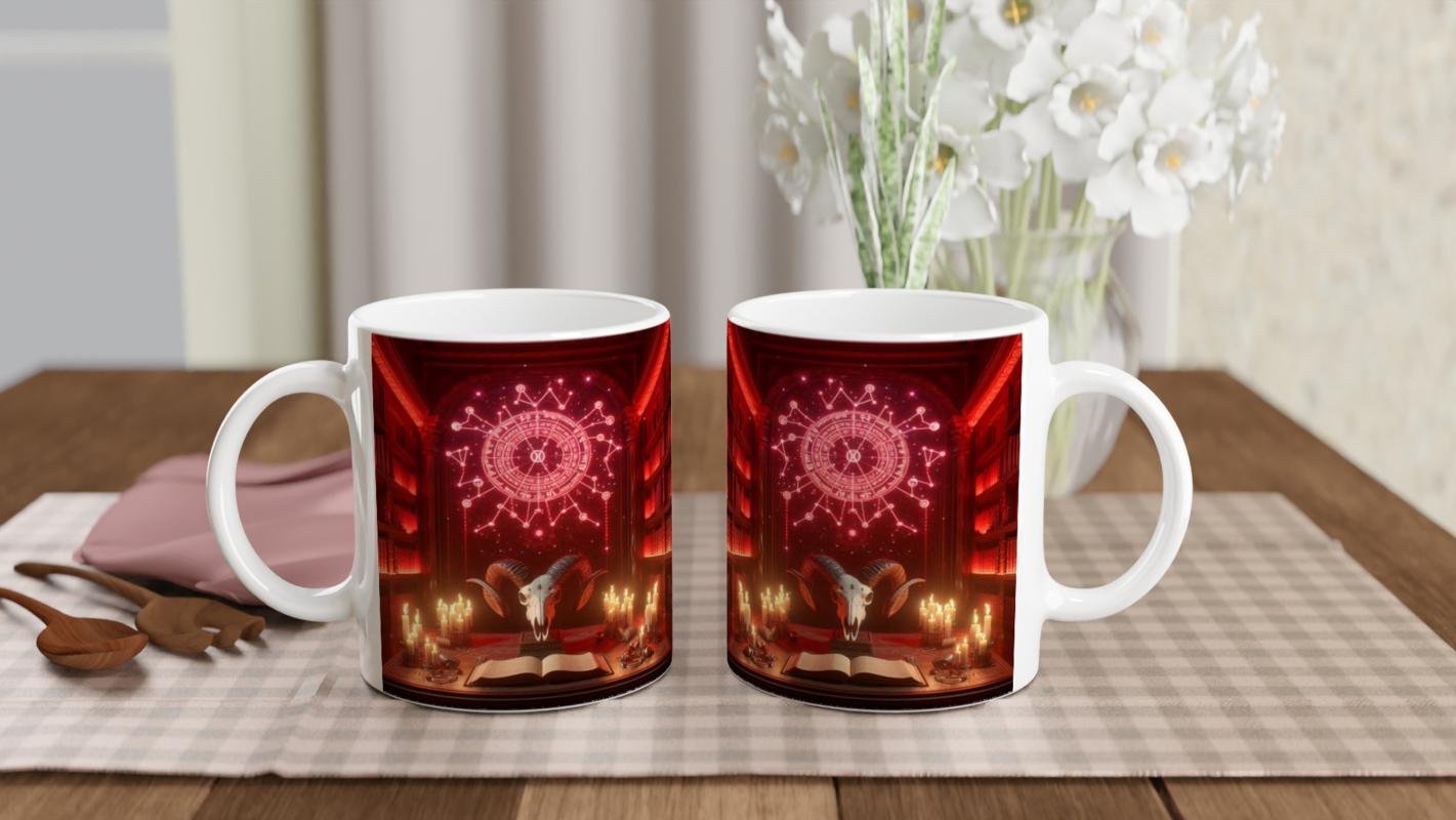 Koç Burcu Baskılı Kahve Kupası - Zodyak Kütüpanesi Vs1 - 5