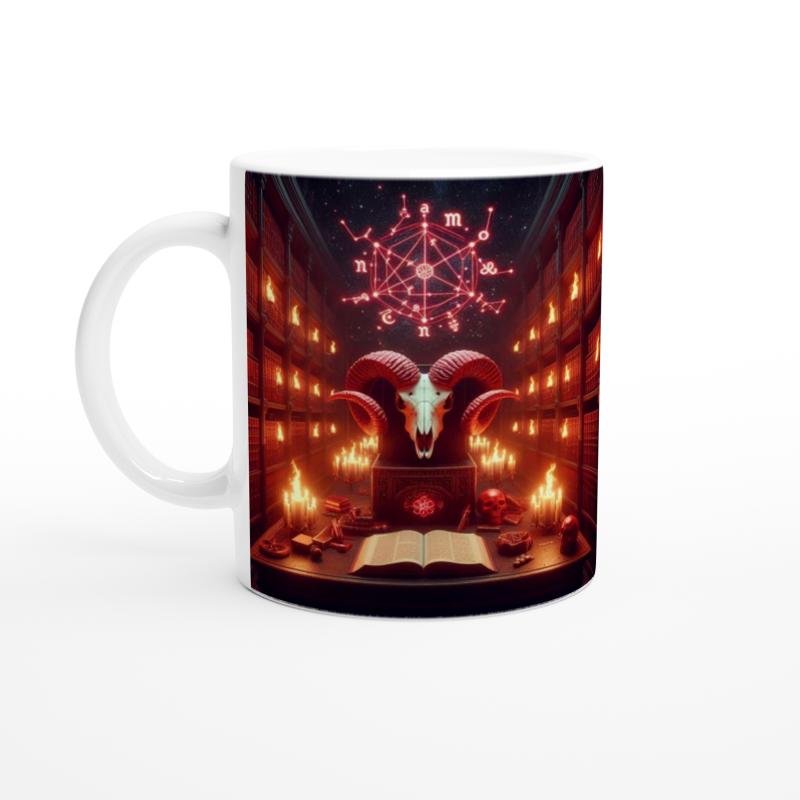 Koç Burcu Baskılı Kahve Kupası - Zodyak Kütüpanesi Vs3